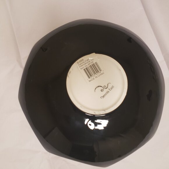 Halloween Pumpkin Spider Web Candy Dish / Chips & Dip Vintage Dennis East Decor - Picture 7 of 8